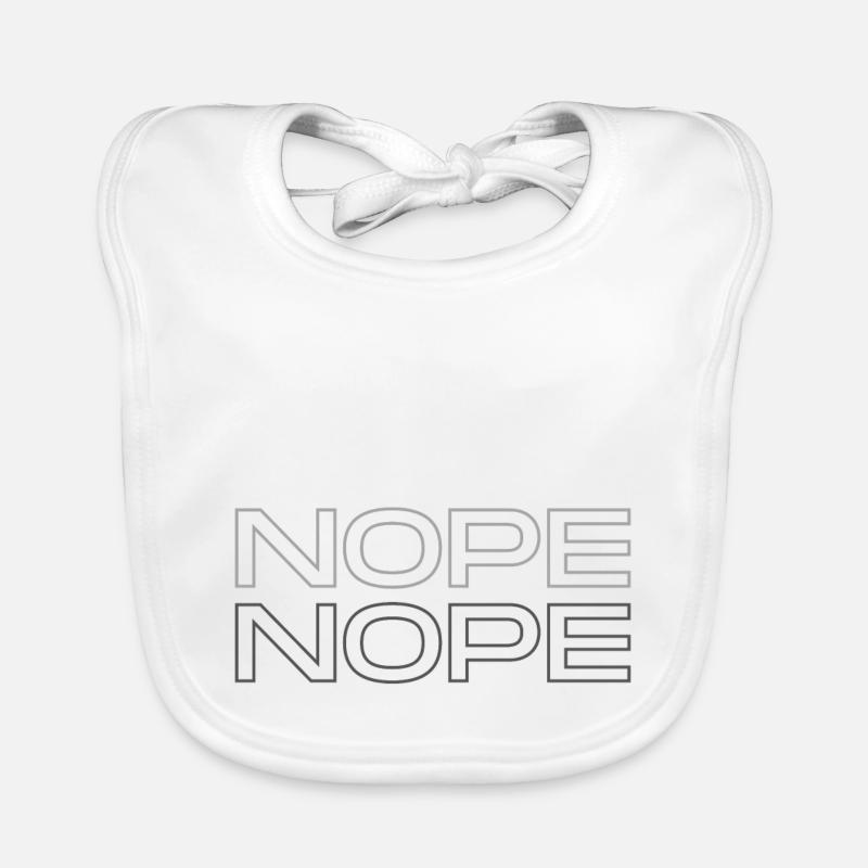 Nope Organic Baby Bibs