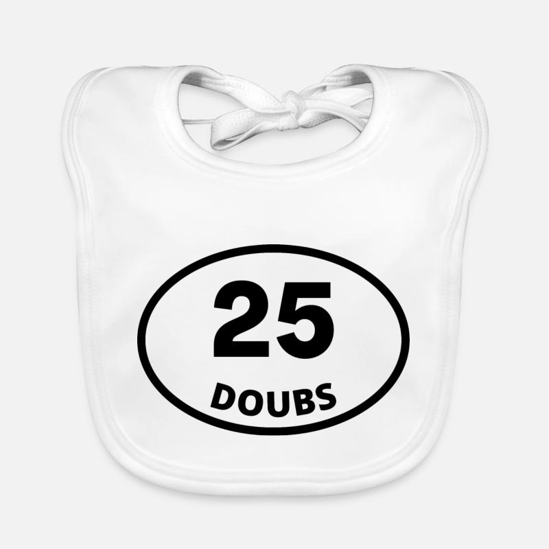 25 doubs Bavoir bio Bébé