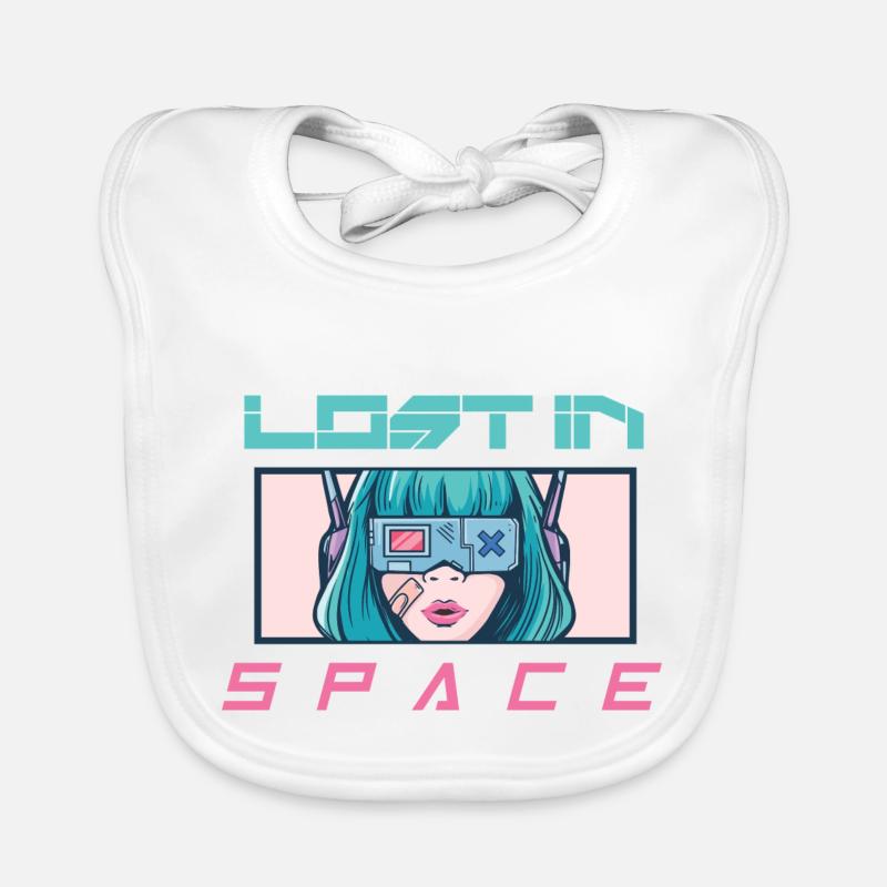 Lost in Space Baby Bio-Lätzchen