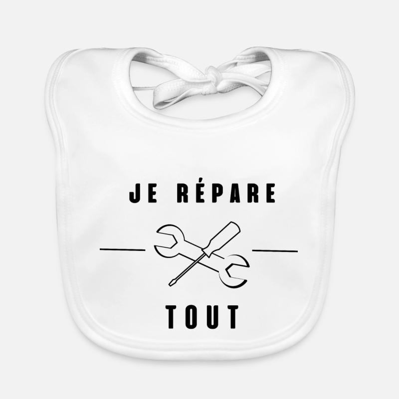 Je répare tout Bavoir bio Bébé