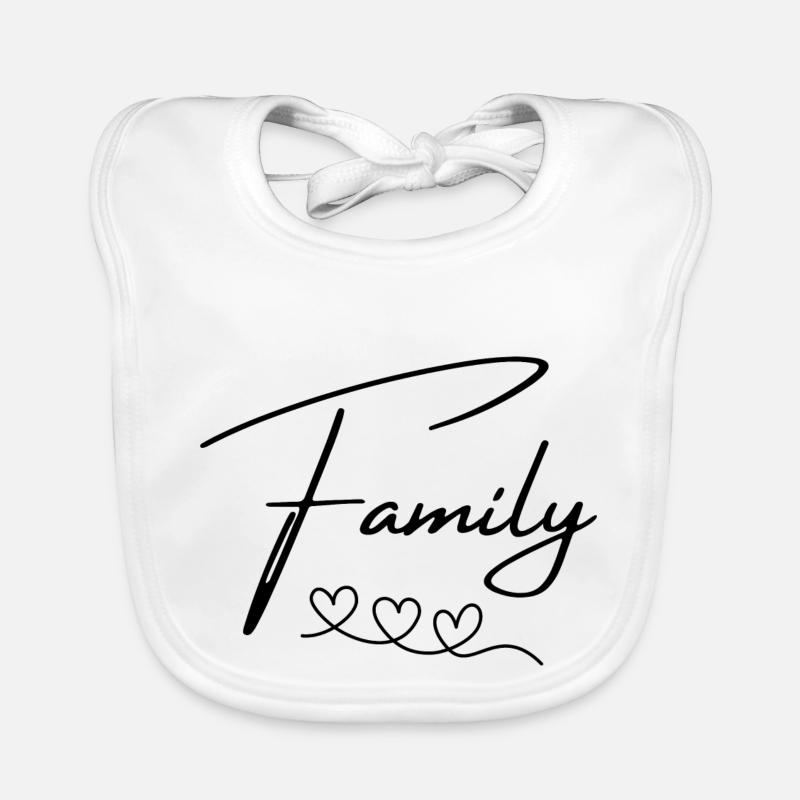 Famille Bavoir bio Bébé