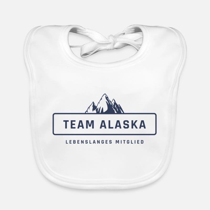 Équipe Alaska Bavoir bio Bébé