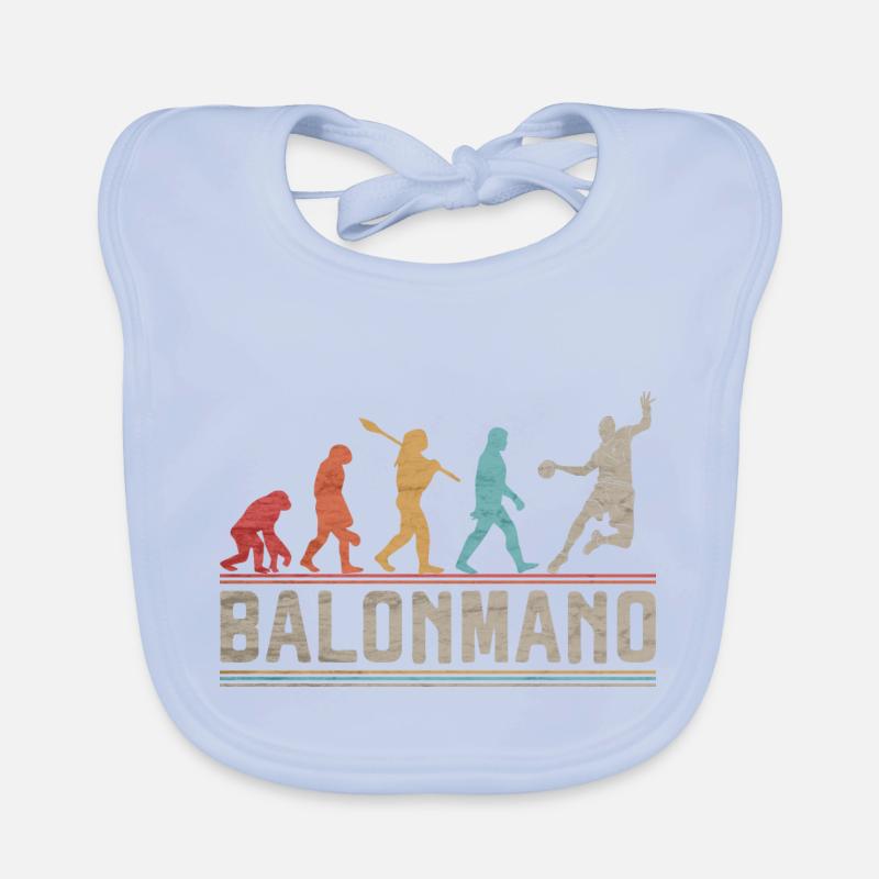 Balonmano Evolution Handballeur Bavoir bio Bébé