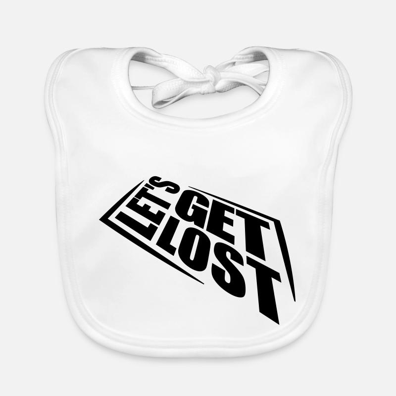 Lets Get Lost Organic Baby Bibs