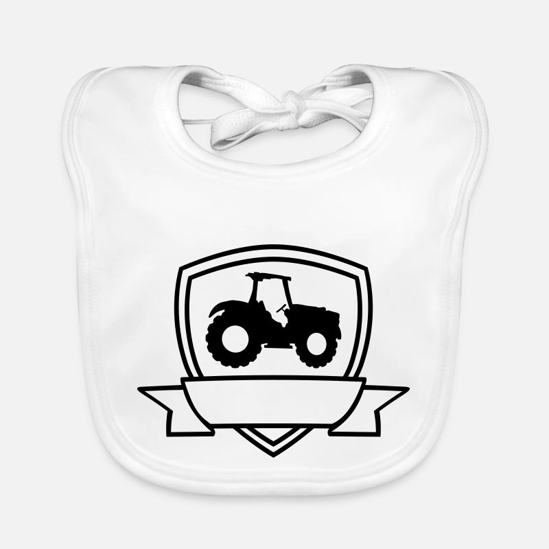 Tracteur Banner Shield Bavoir bio Bébé