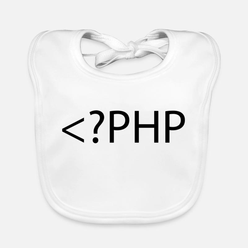 Balise php Bavoir bio Bébé