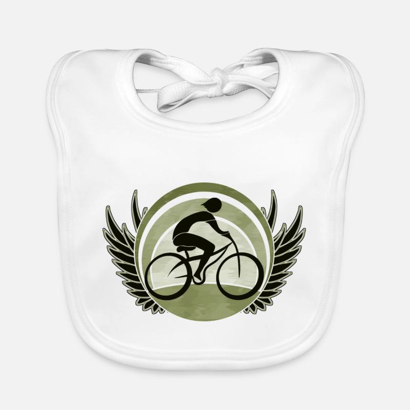 Radfahrer Baby Bio-Lätzchen