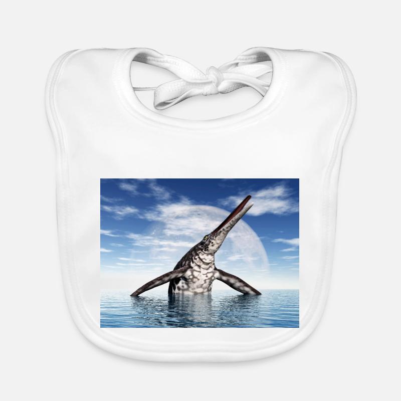 Ichthyosaurier Shonisaurus Baby Bio-Lätzchen