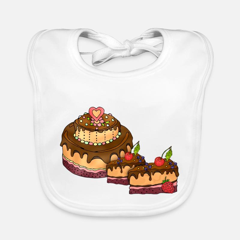 Kuchen Baby Bio-Lätzchen