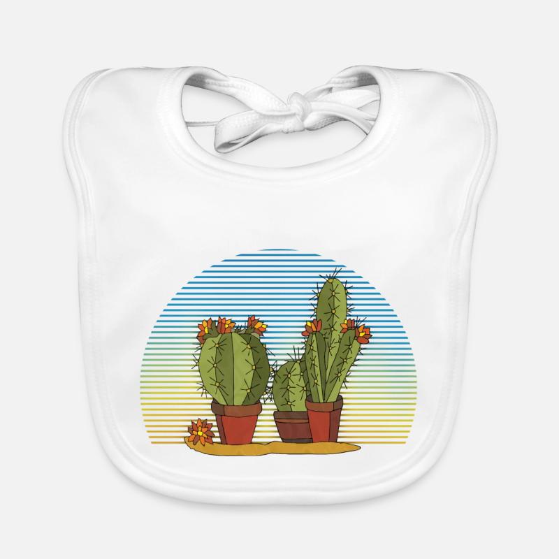 Cacti Organic Baby Bibs