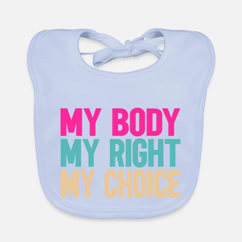 Mon corps, ma décision Bavoir bio Bébé