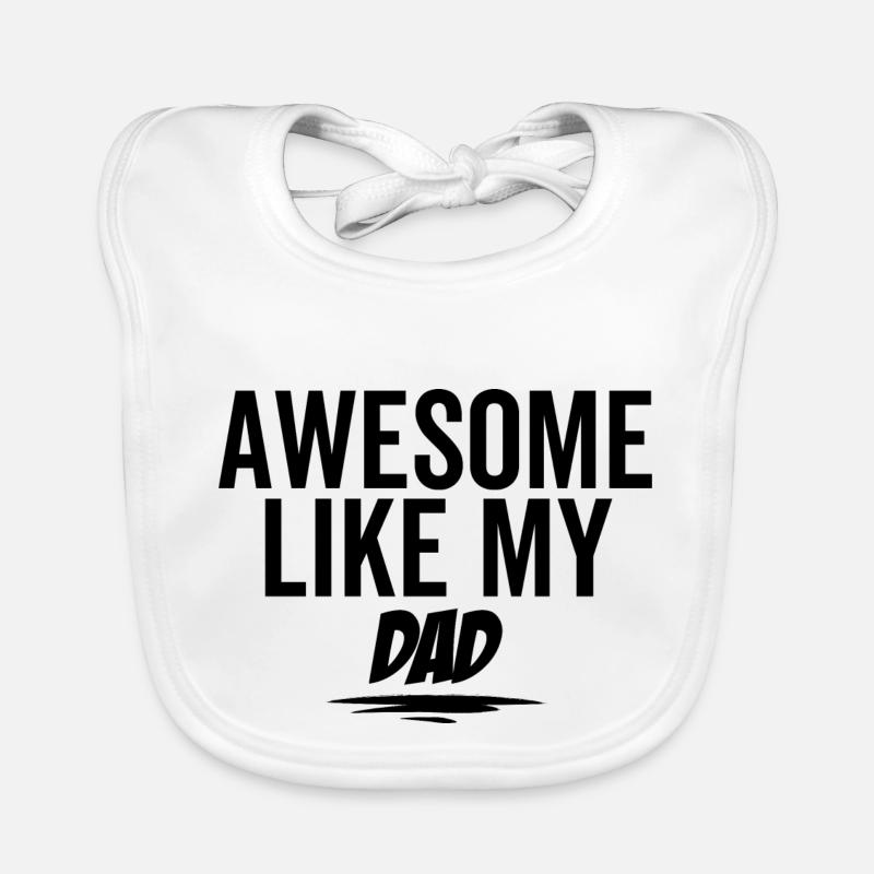 Génial comme mon père Bavoir bio Bébé