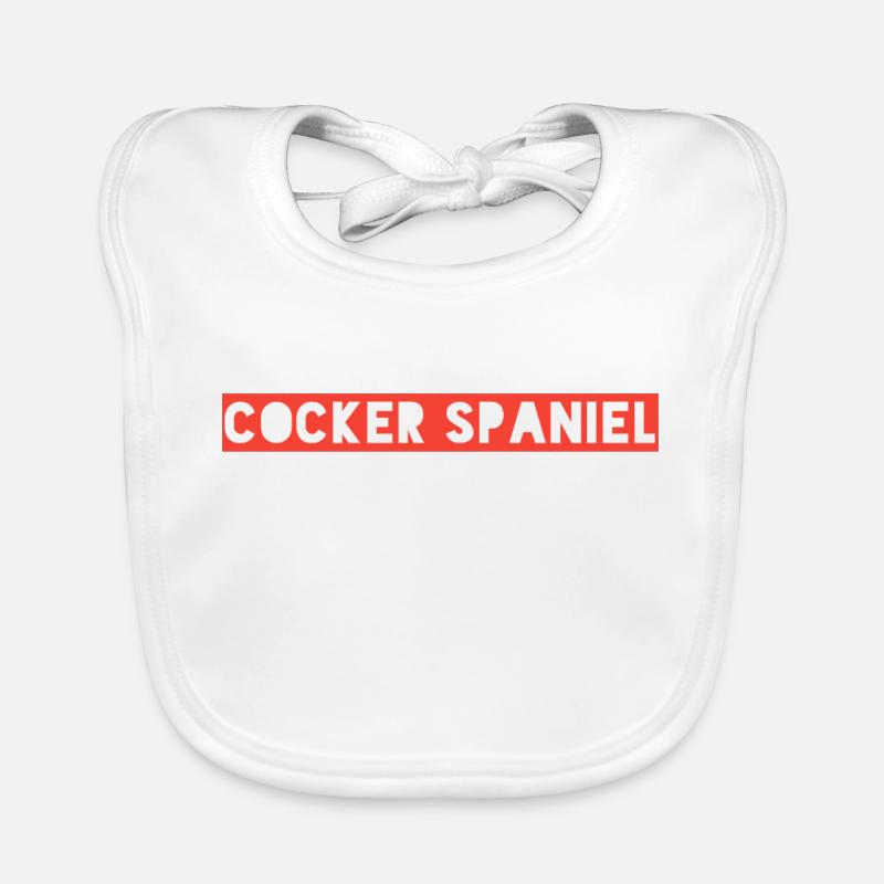 Cocker Spaniel | Cute Organic Baby Bibs