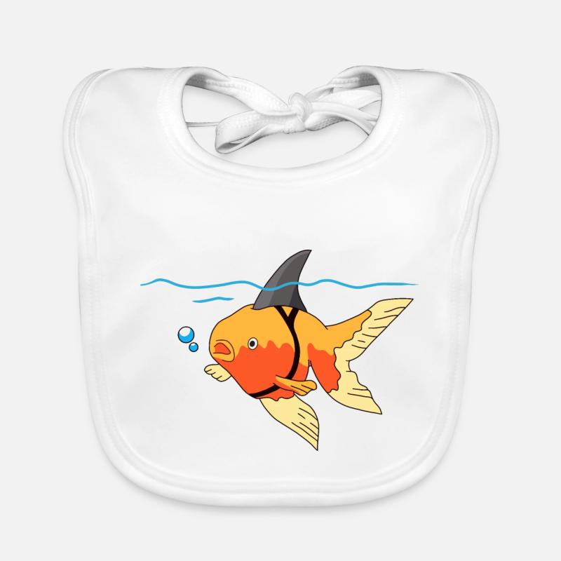Poisson-Requin Bavoir bio Bébé