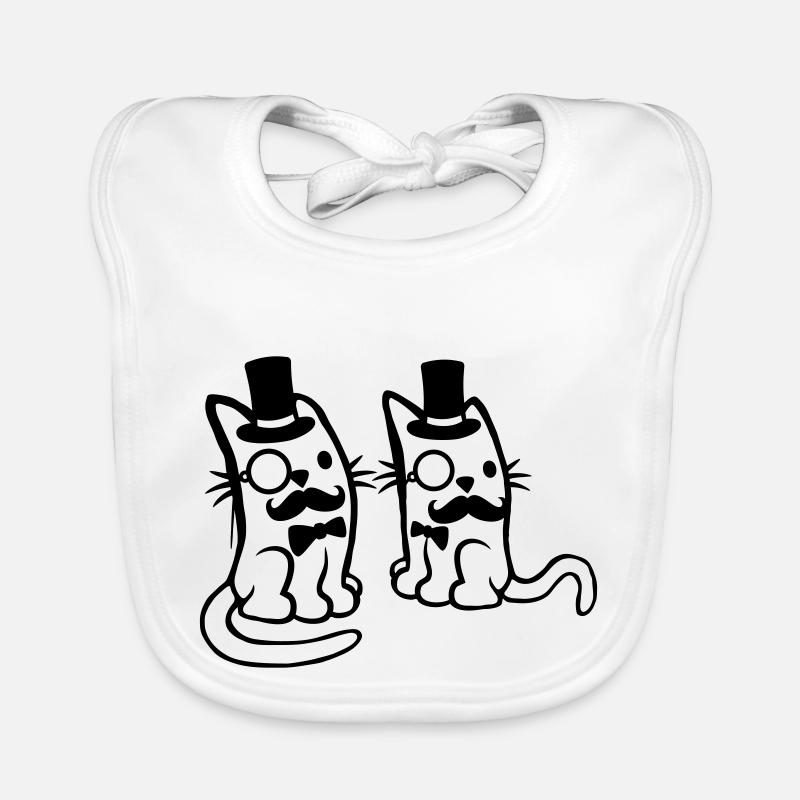 Équipe des amis de Sir Cats Bavoir bio Bébé
