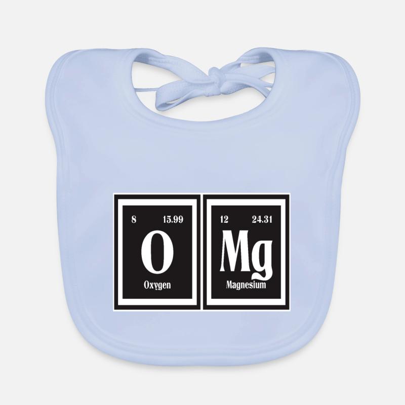 OMG | Periodensystem der Elemente Baby Bio-Lätzchen