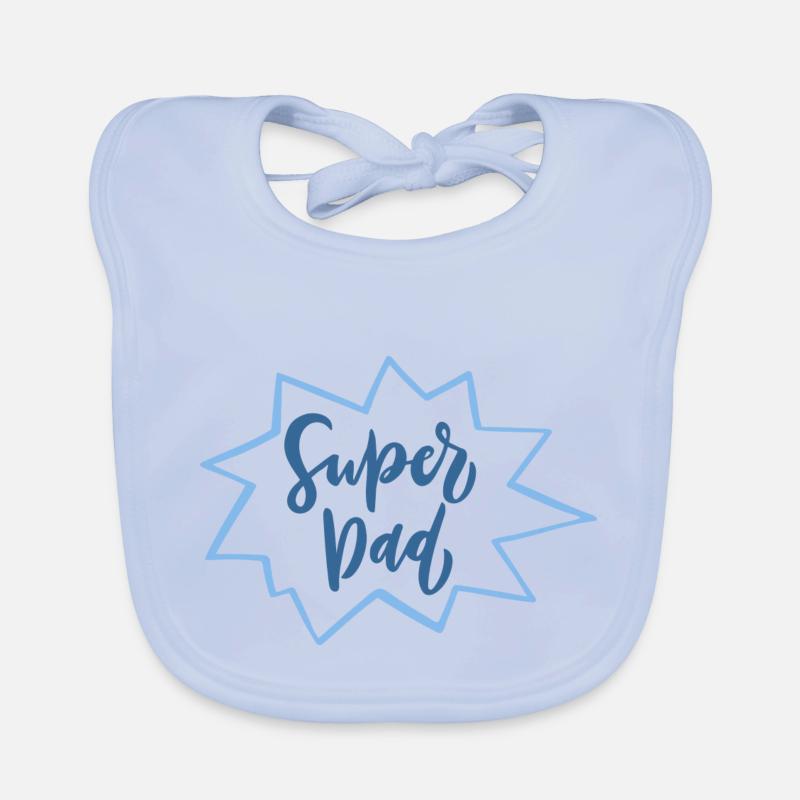 Super vader Bio-slabbetje voor baby's