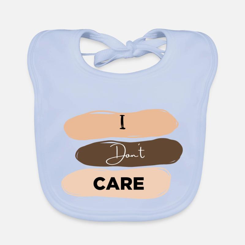 I don´t care Baby Bio-Lätzchen
