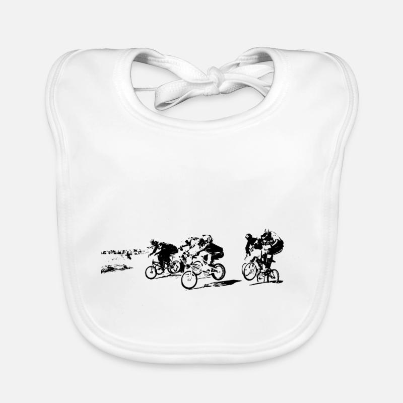 BMX-Rennen Baby Bio-Lätzchen