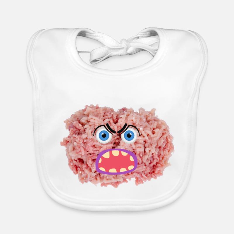 Mangeurs de hack Bavoir bio Bébé