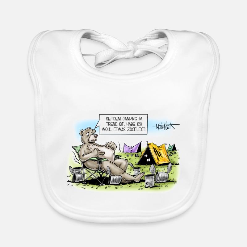 Camping Bär Baby Bio-Lätzchen