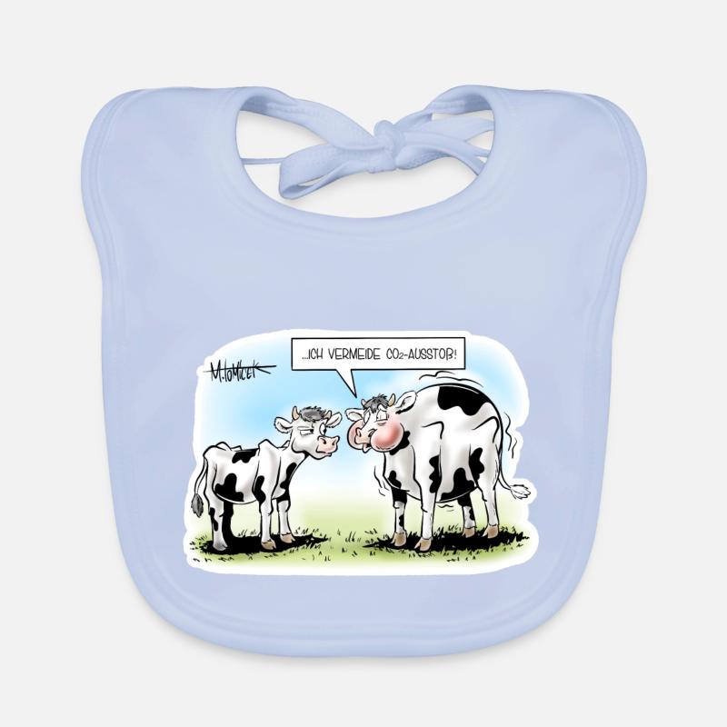CO2 Kuh Baby Bio-Lätzchen