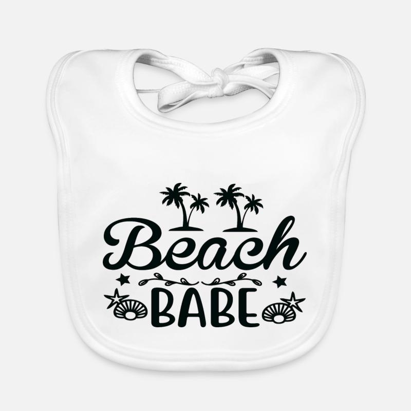 Plage Babe Bavoir bio Bébé