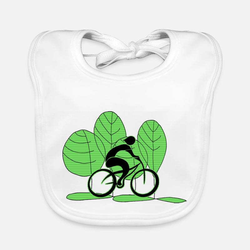 Radfahrer Baby Bio-Lätzchen