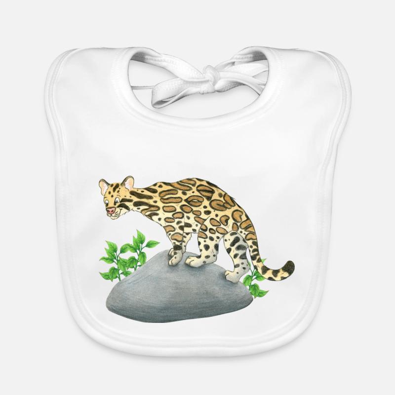 petit ocelot Bavoir bio Bébé