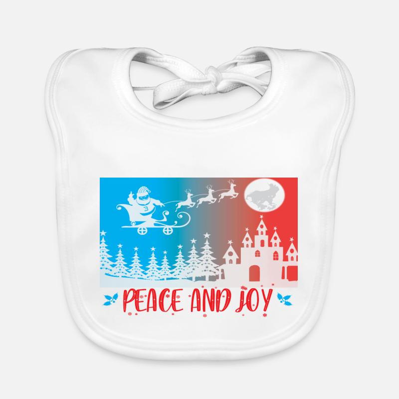 Peace and Joy Baby Bio-Lätzchen