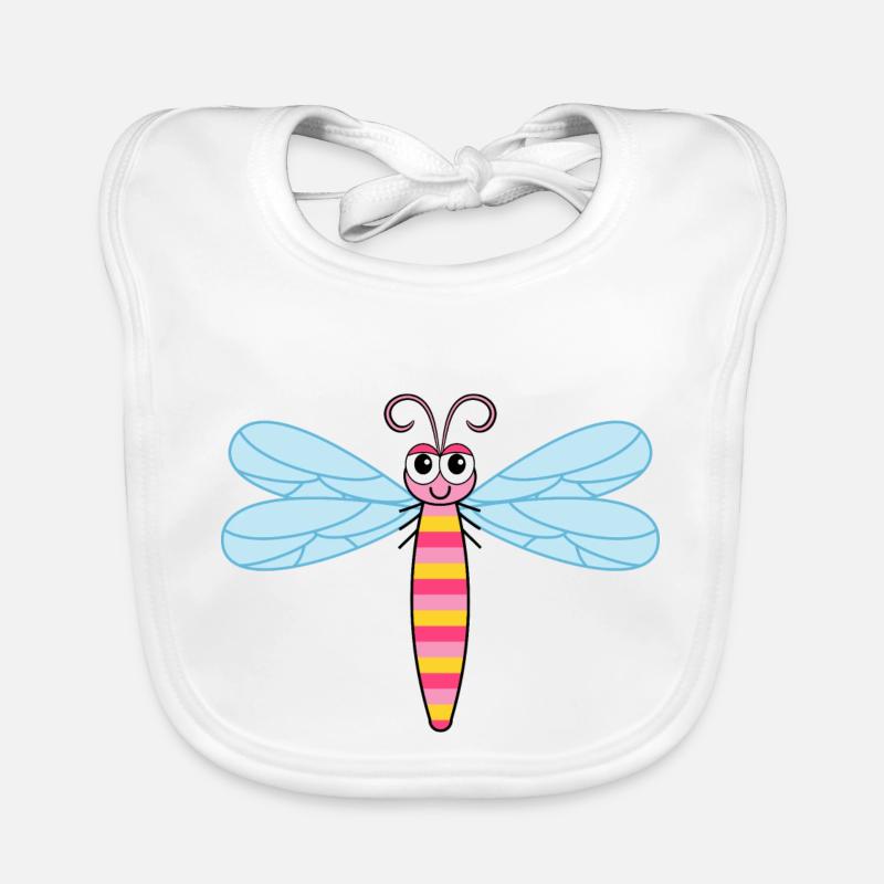 Dragonfly Organic Baby Bibs