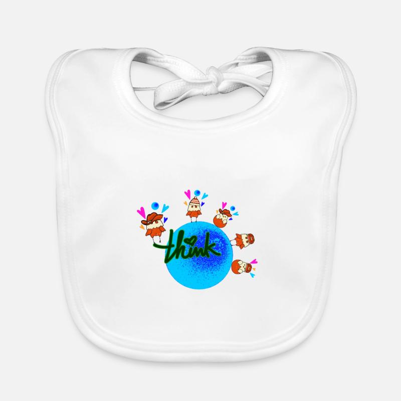 Dicton de la Terre Bavoir bio Bébé