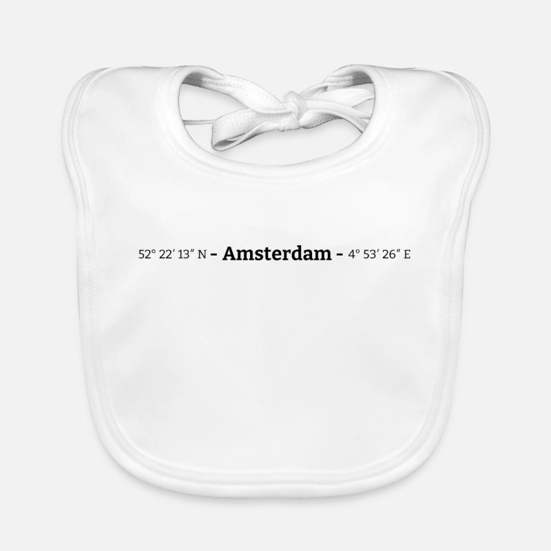 Coordinates Amsterdam Organic Baby Bibs