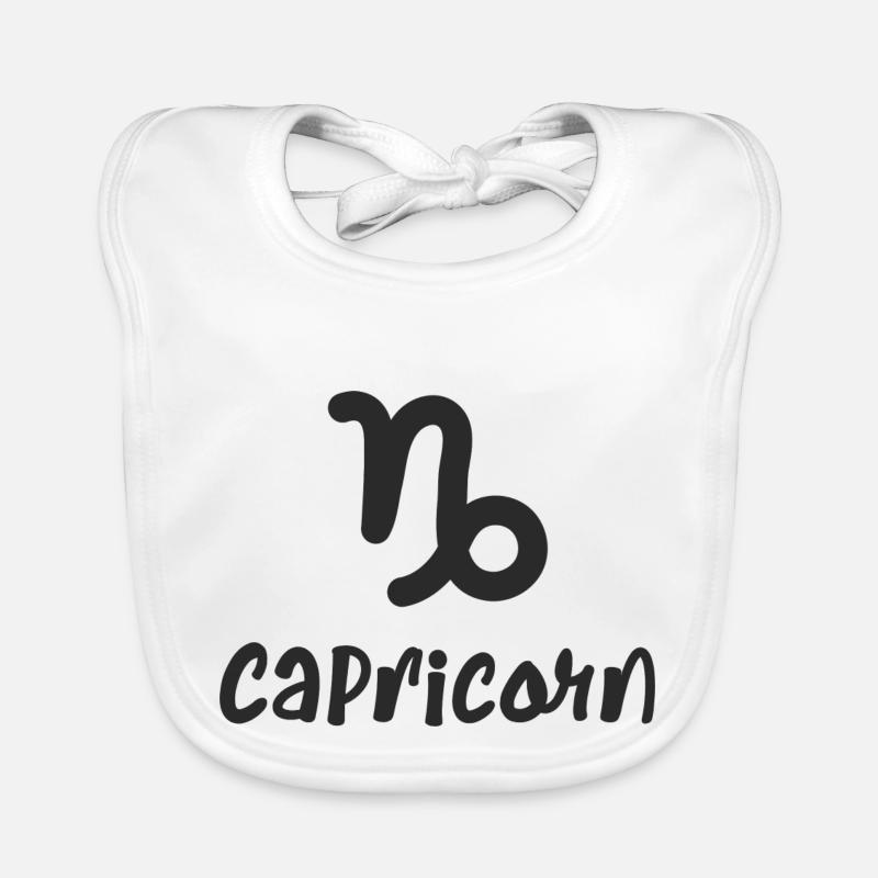 Steinbock Sternzeichen Baby Bio-Lätzchen