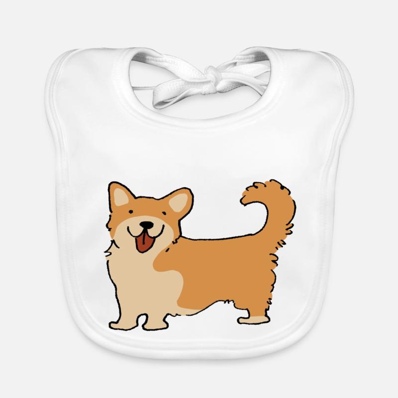 Corgi Baby Bio-Lätzchen