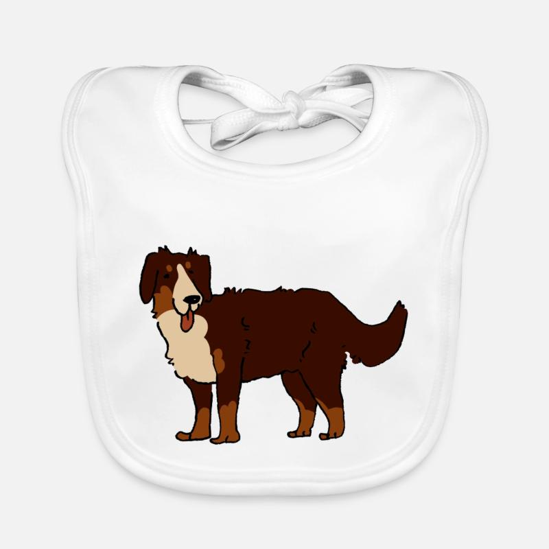 Bouvier bernois Bavoir bio Bébé