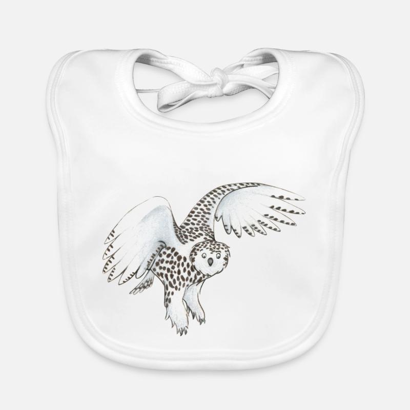 Harfang des neiges Bavoir bio Bébé