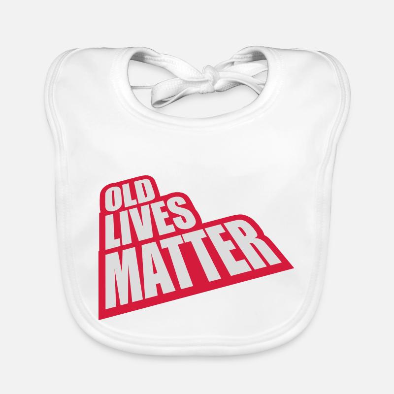 old lives matter quote Organic Baby Bibs
