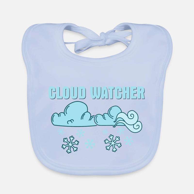 Cloud Watcher Météorologue Storm Bavoir bio Bébé