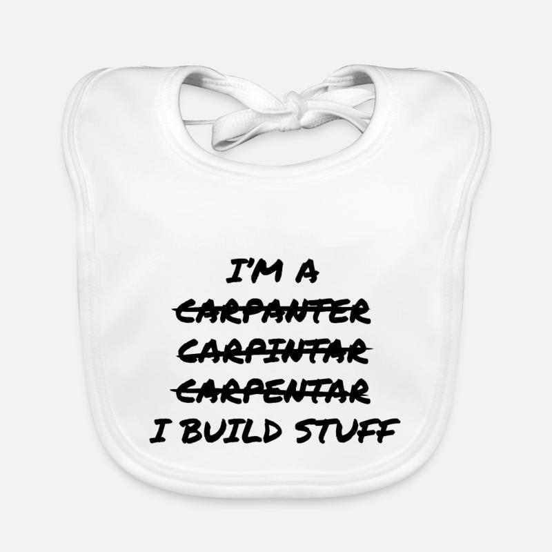 Trucs de construction de charpentier Bavoir bio Bébé