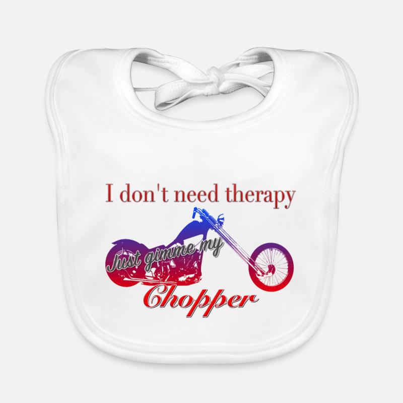 Self-therapy chopper Organic Baby Bibs