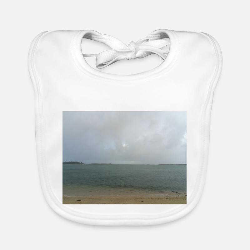 Meerblick Horizont Baby Bio-Lätzchen