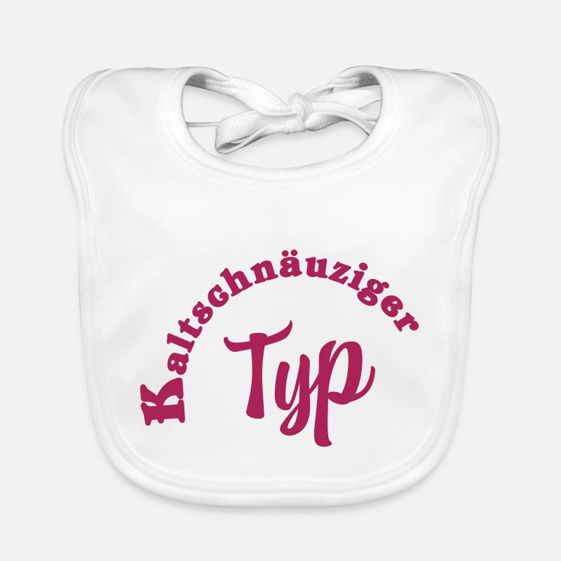 Kaltschnäuziger Typ Baby Bio-Lätzchen