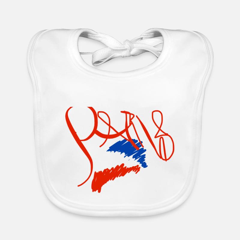 Creative Paris Souvenir Bavoir bio Bébé