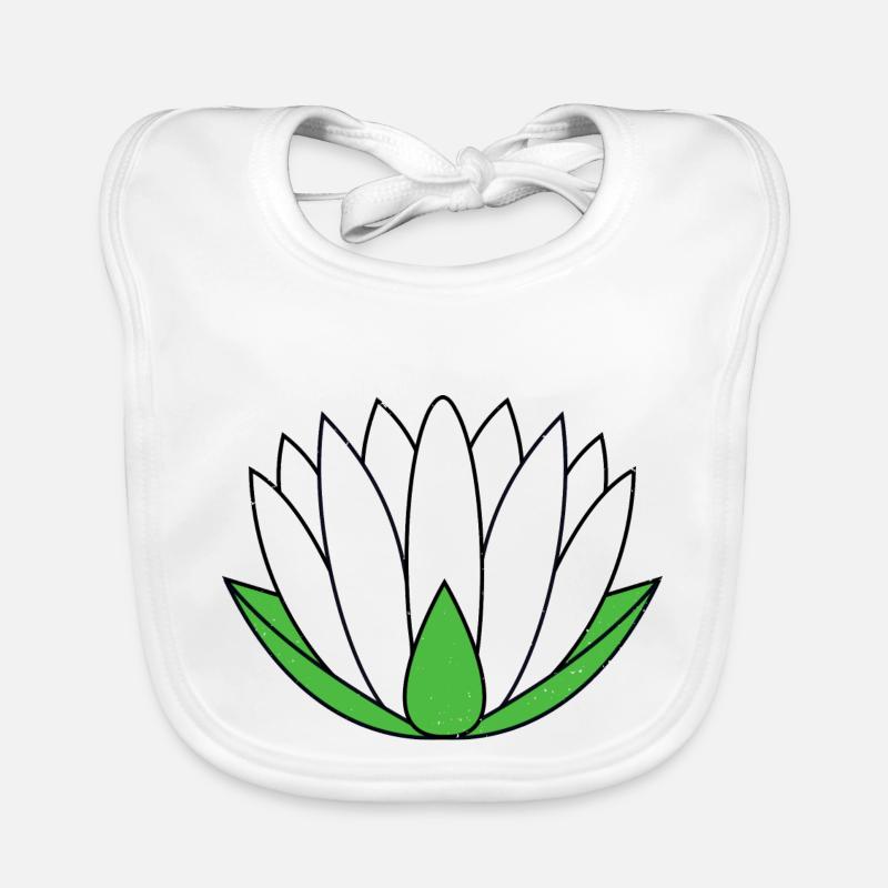 Nénuphar Bavoir bio Bébé