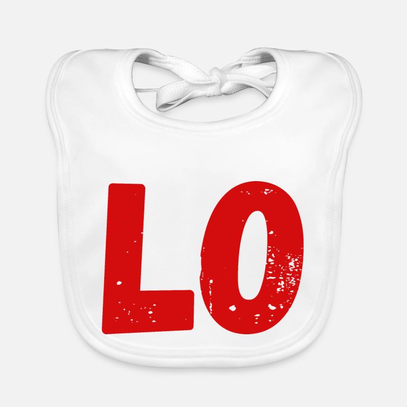 Liebe passendes T-Shirt Paar Baby Bio-Lätzchen