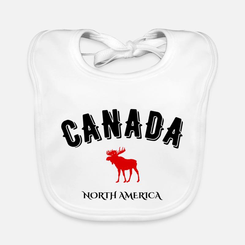 Canada north america Bavoir bio Bébé