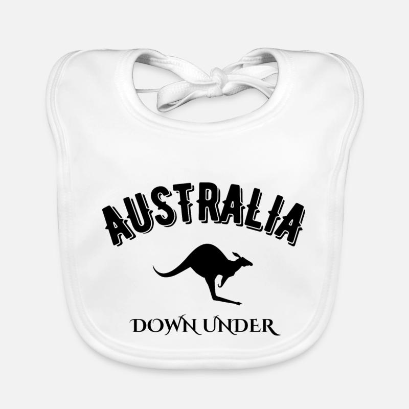 Australien Down Under Baby Bio-Lätzchen