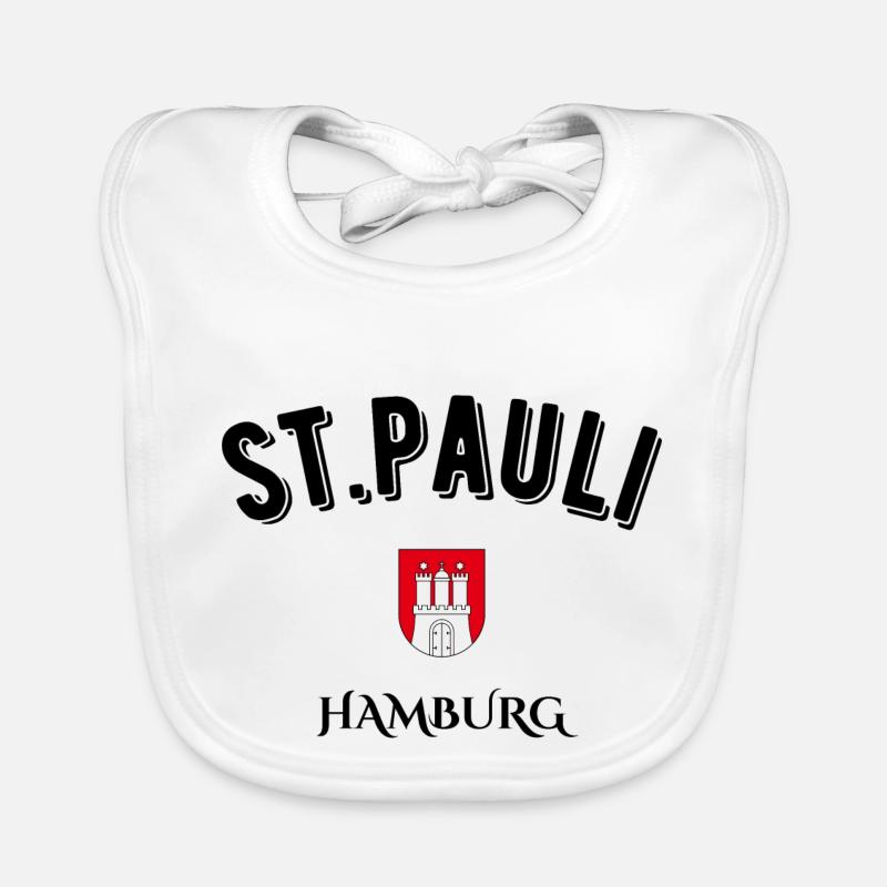 st. pauli Hambourg Bavoir bio Bébé