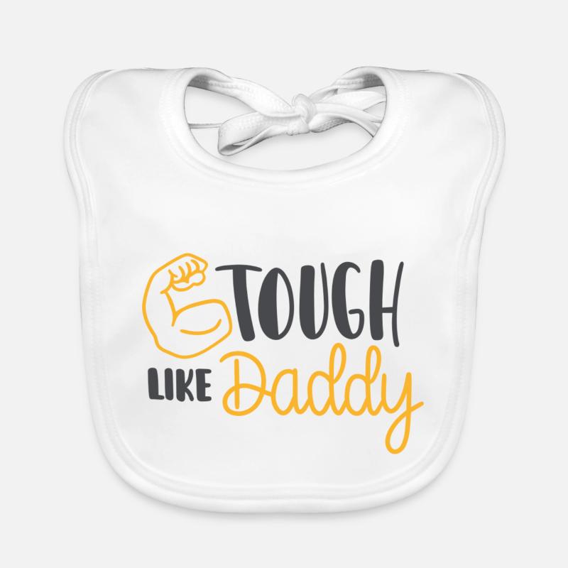 Tough Like Daddy Organic Baby Bibs
